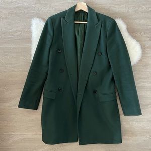 Club Monaco Double Breasted Overcoat